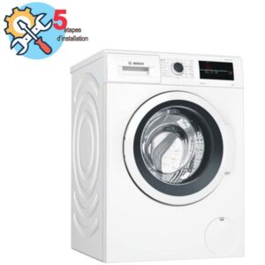 Lave Linge Frontal BOSCH WAJ2018MA 8Kg – Blanc