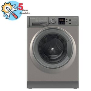 Lave linge Frontal ARISTON NS-723U-GG-EX 7kg – Silver