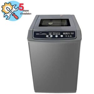 Lave linge Top HGE TL9 9kg – Silver
