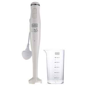 Mixeur Plongeant BLACK&DECKER SB2500-B 300W – Blanc