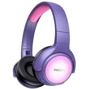 Casque Sans fil PHILIPS TAKH402PK-00 Pour Enfant – Violet & Rose
