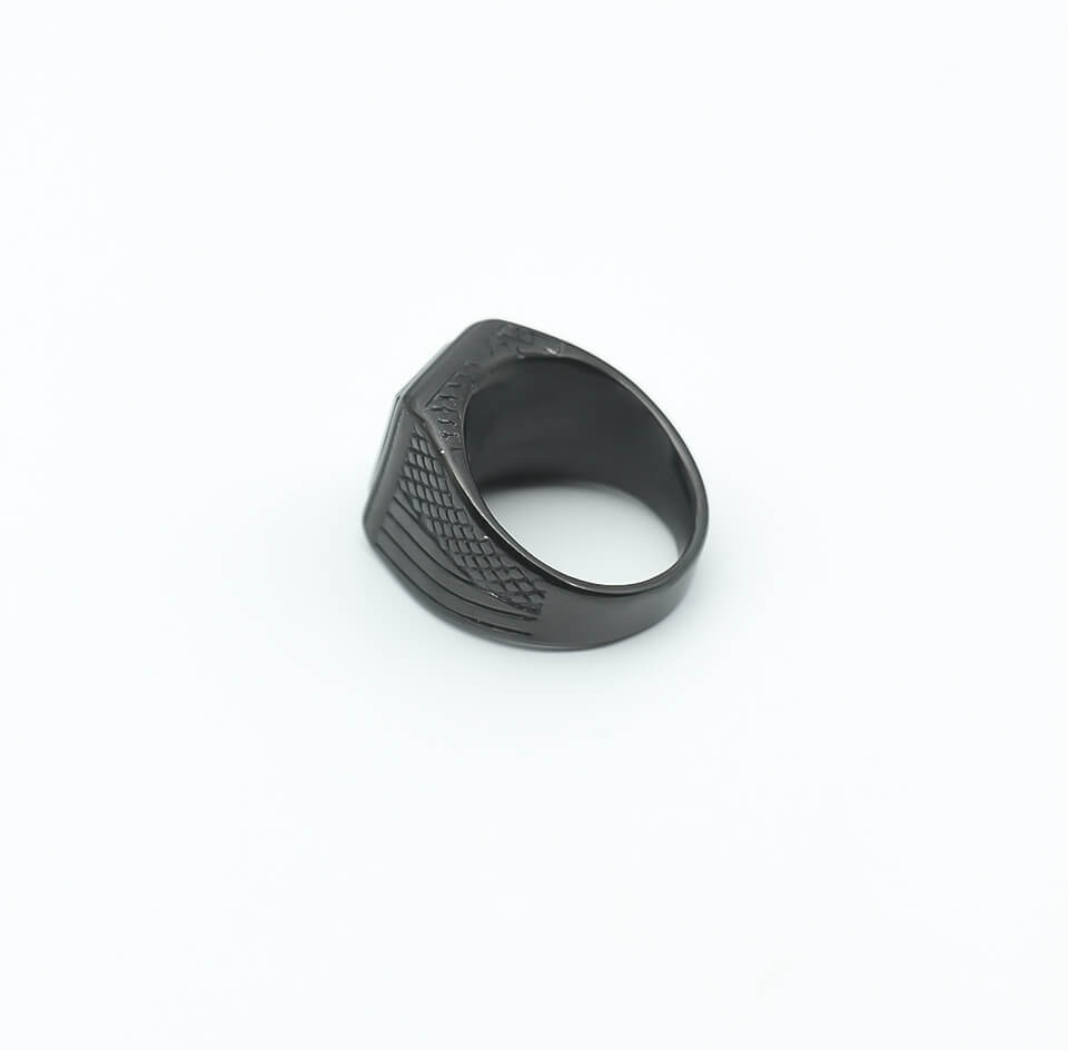 Men’s Ring Black Cr B0112 – Image 3
