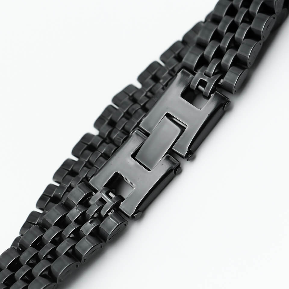 Bracelet for men Watch Style Black - Image 3